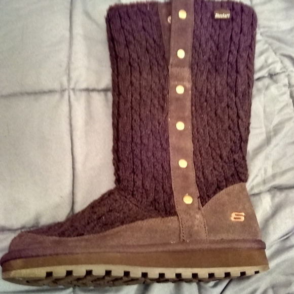 Sketchers cable knit boots - Picture 2 of 7